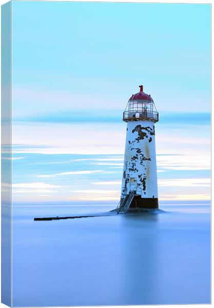 Talacre Lighthouse Canvas Print by Ben Welsh