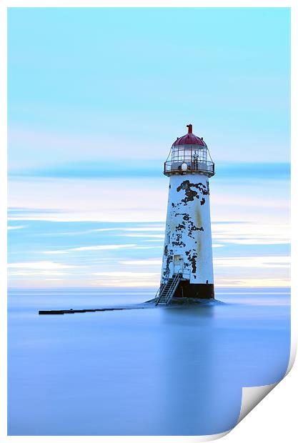 Talacre Lighthouse Print by Ben Welsh