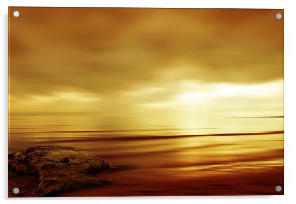 Heaven's Beach Acrylic by Sam Smith