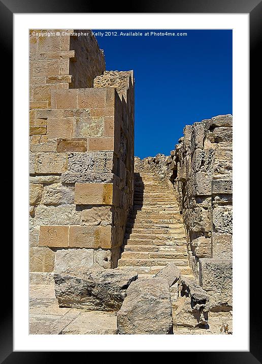 Stairway to Heaven Framed Mounted Print by Christopher Kelly