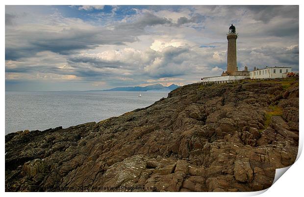Ardnamurchan Point Print by R K Photography