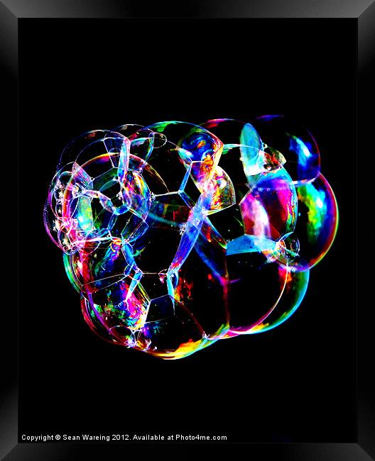 Bubble-mania Framed Print by Sean Wareing