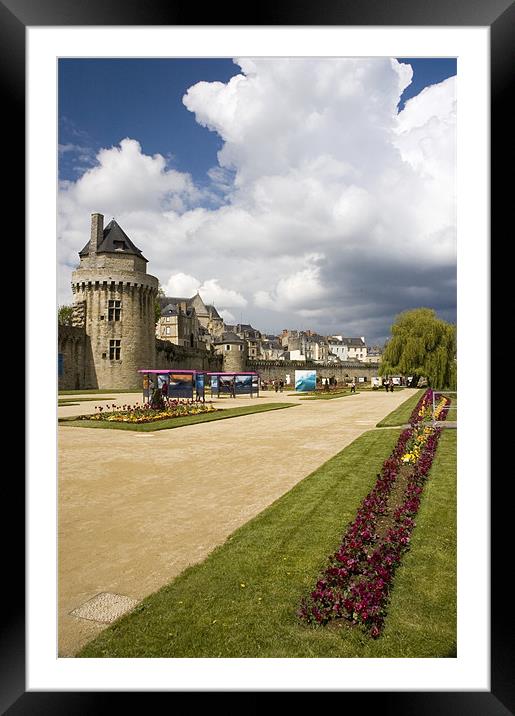 Vannes#5 Framed Mounted Print by Simon Armstrong