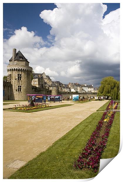 Vannes#5 Print by Simon Armstrong