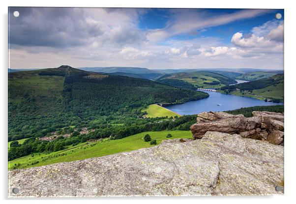 Bamford Edge Acrylic by Mark Harrop