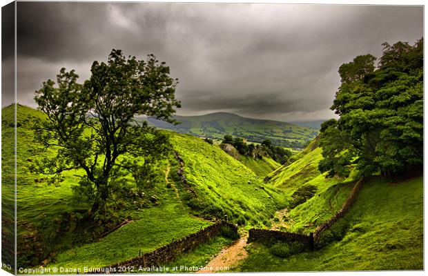 In England's green and pleasant land Canvas Print by Darren Burroughs