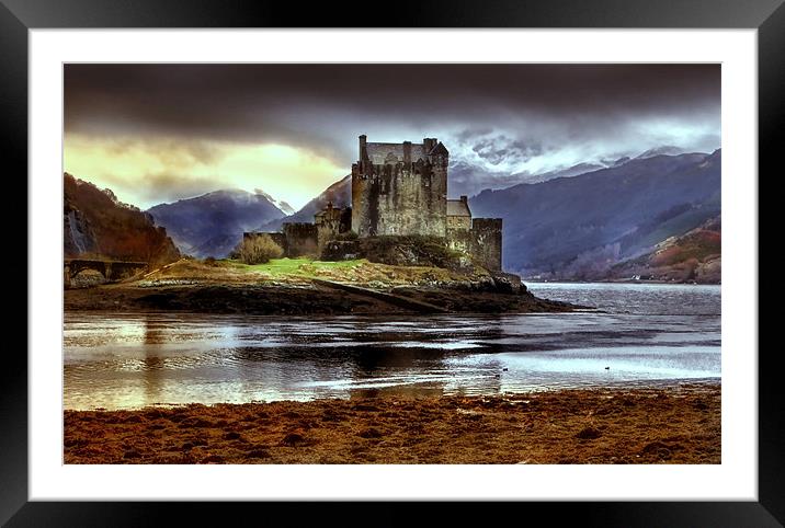 Eileen Donean Castle Framed Mounted Print by Angel wheller