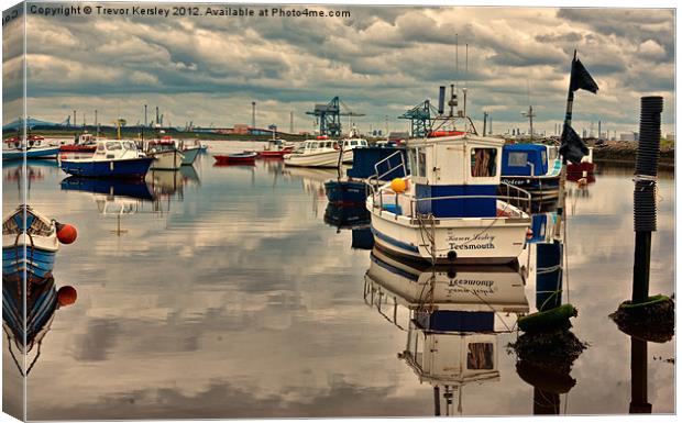 Reflections Canvas Print by Trevor Kersley RIP