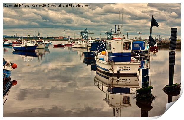 Reflections Print by Trevor Kersley RIP