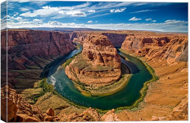 Horseshoe Bend Canvas Print by World Images