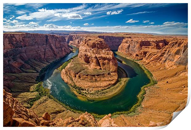 Horseshoe Bend Print by World Images