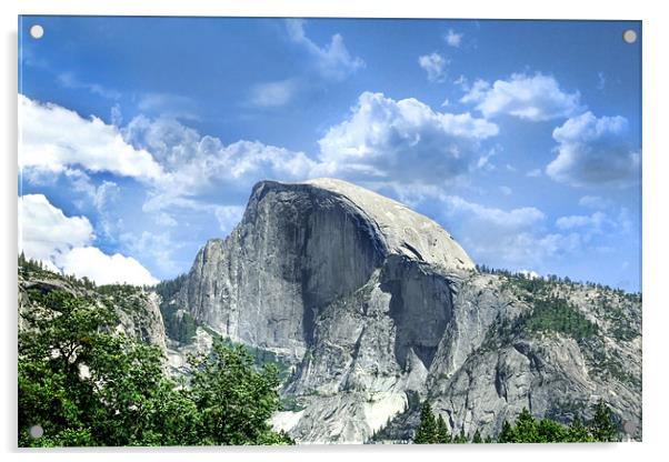 Half Dome Rock Acrylic by World Images