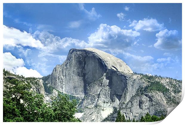 Half Dome Rock Print by World Images