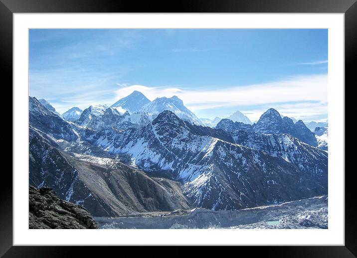 Himalayas Framed Mounted Print by World Images