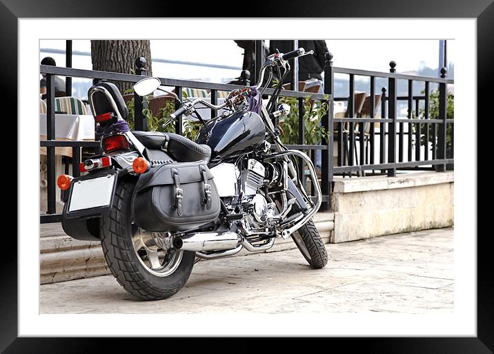 Turkish Harley Framed Mounted Print by Arfabita  