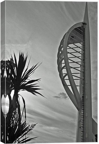 Spinnaker Tower Canvas Print by Donna Collett