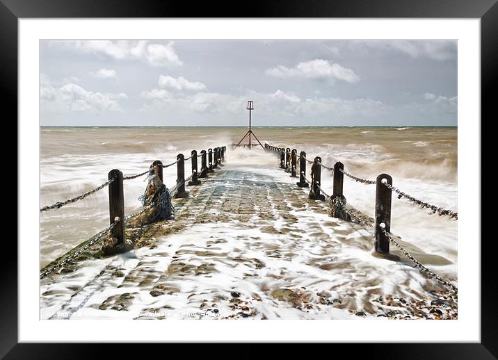 Brighton's Little Pier Framed Mounted Print by Chris Frost