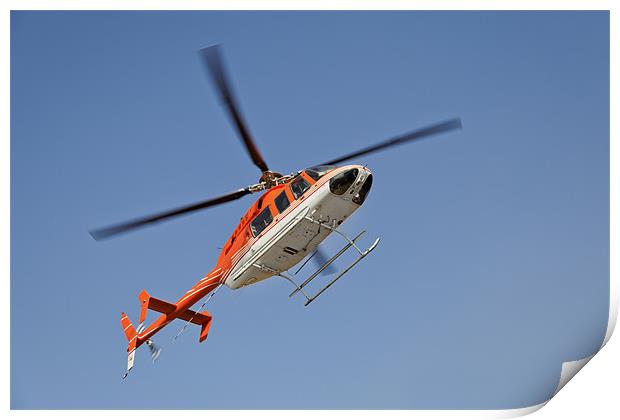 Orange Chopper coming in Print by Arfabita  