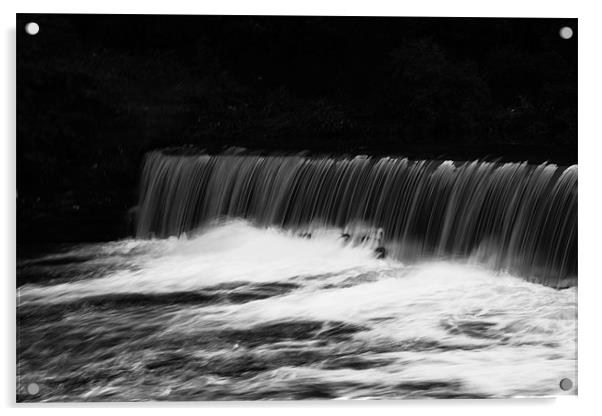 Waterfall Acrylic by Loren Robbins