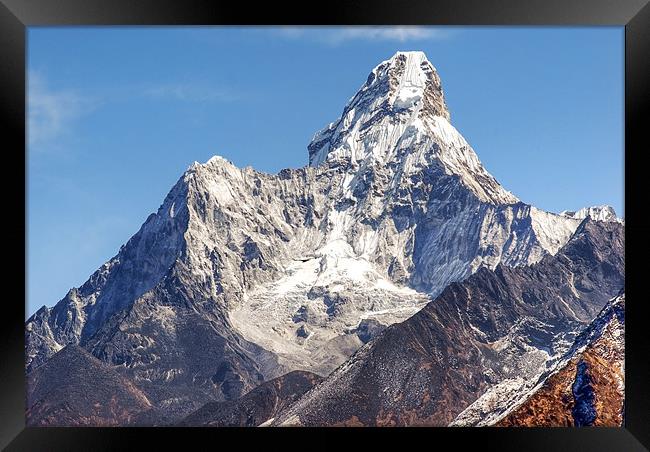 Ama Dablam Framed Print by World Images