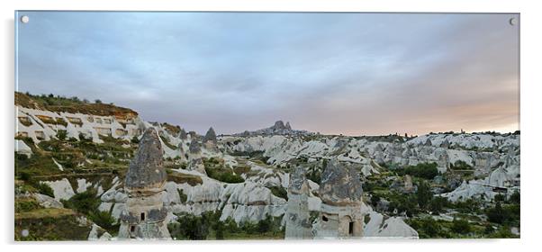 Dawn over Cappadocia Acrylic by Arfabita  