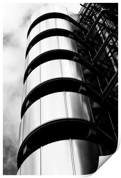 Lloyds of London Building Print by David Pyatt