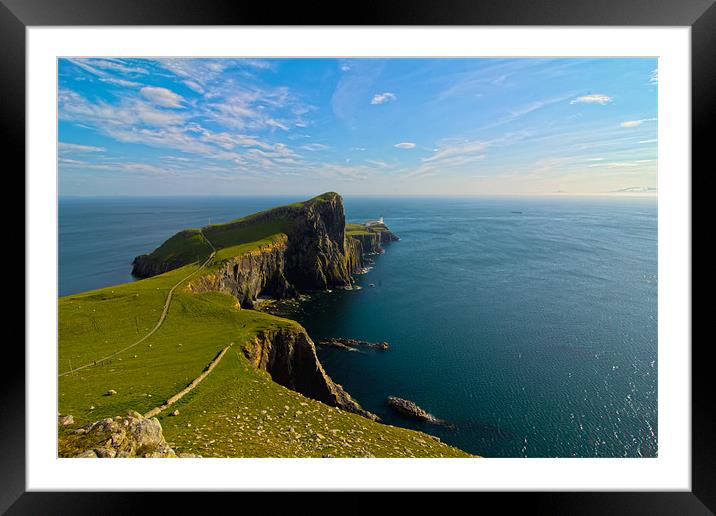 Neist Point - Isle of Skye Framed Mounted Print by james mclachlan