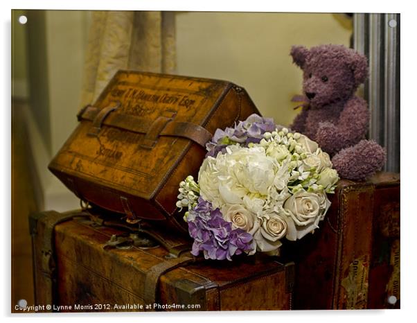 The Wedding Bouquet Acrylic by Lynne Morris (Lswpp)