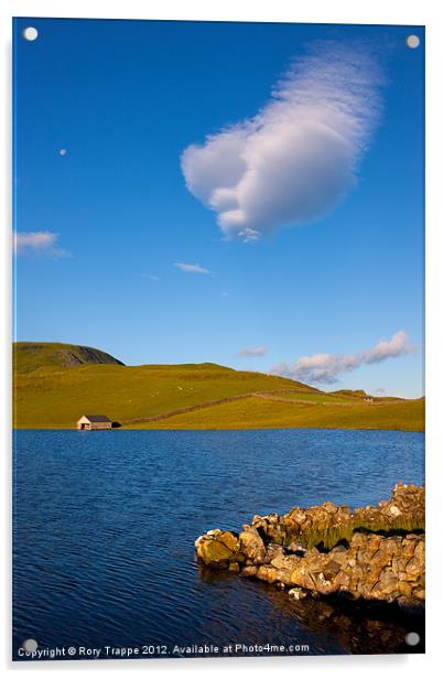 Cregennen cloud Acrylic by Rory Trappe