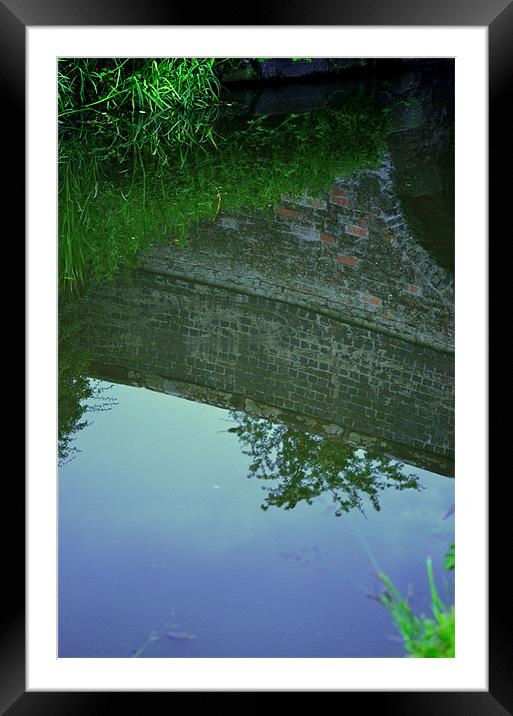 A Calm Reflection Framed Mounted Print by Ben Welsh