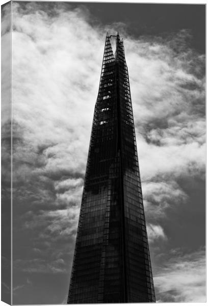 The Shard Canvas Print by David Pyatt