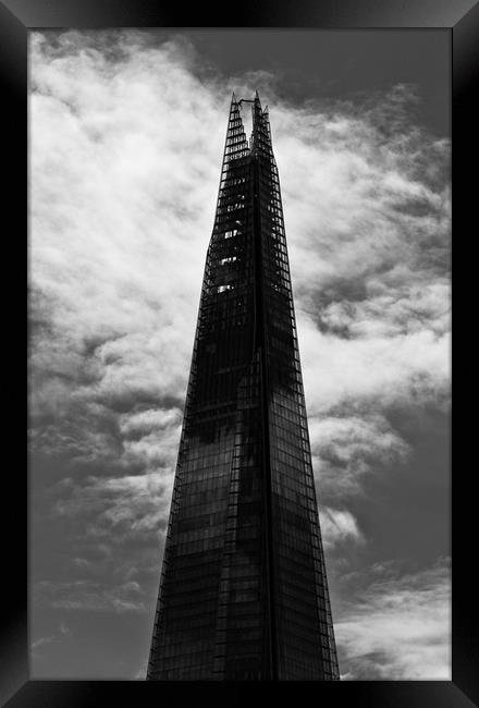 The Shard Framed Print by David Pyatt