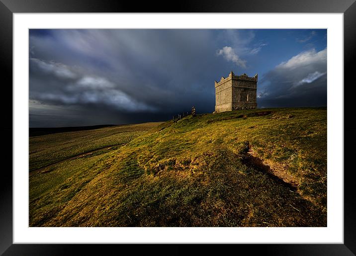 Rivington pike after the storm Framed Mounted Print by Robert Fielding