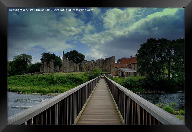 Finchale Priory Durham Framed Print by Ali Brown