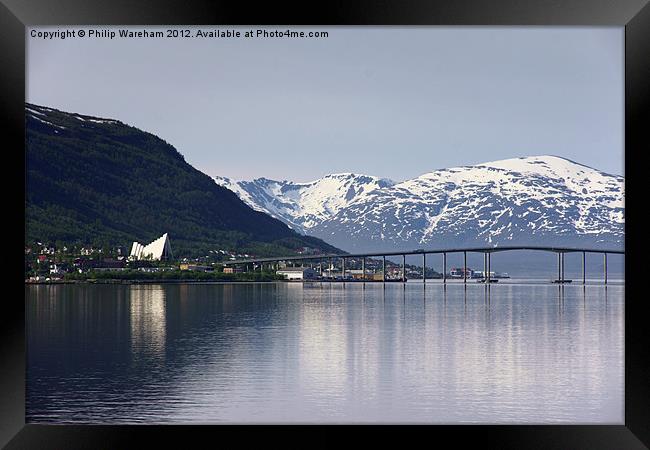 Arctic Cathedral Tromso Norway Framed Print by Phil Wareham