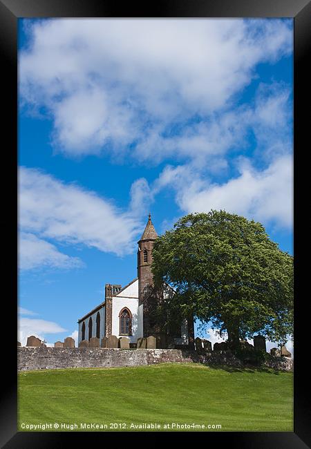 Building, Church, Mouswald, Dumfriesshire, Scotlan Framed Print by Hugh McKean