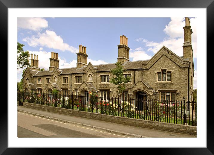 Hickeys Almshouses, Richmond Framed Mounted Print by graham young