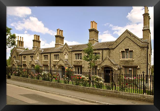 Hickeys Almshouses, Richmond Framed Print by graham young
