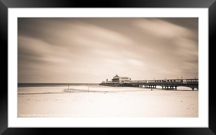 Bournemouth Pier Framed Mounted Print by allan searle