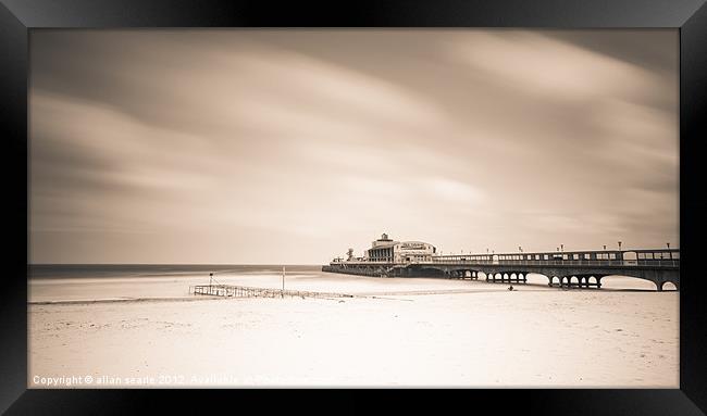 Bournemouth Pier Framed Print by allan searle