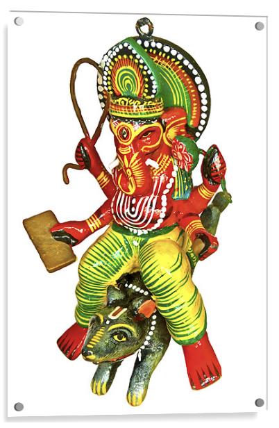 3 of 4 Lord Ganesh, hindu idol Acrylic by Arfabita  