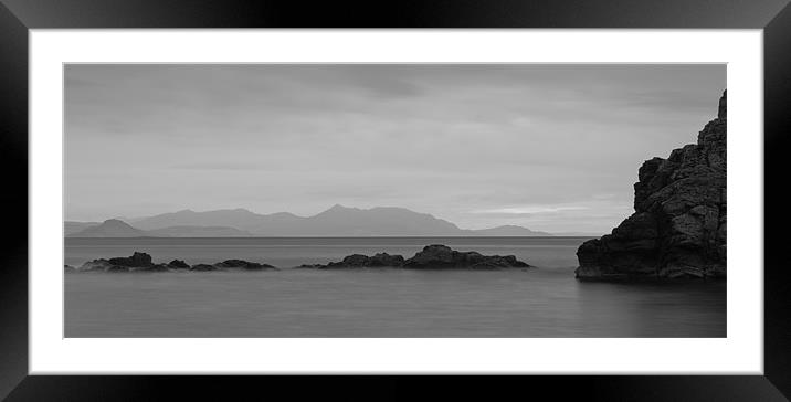 Dunure - Ayrshire Framed Mounted Print by james mclachlan