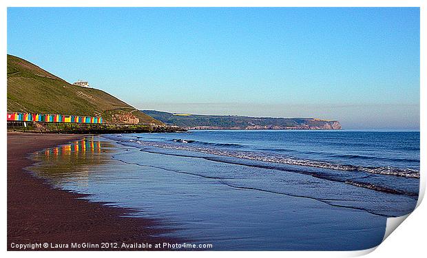 A Whitby Skyline Print by Laura McGlinn Photog