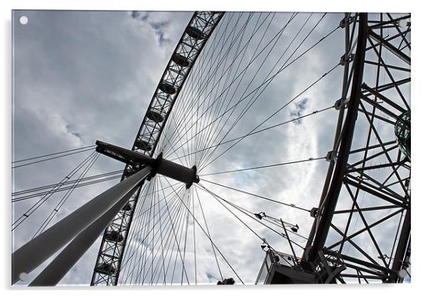 London Eye Acrylic by Tony Murtagh