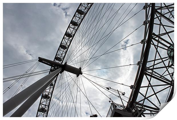 London Eye Print by Tony Murtagh