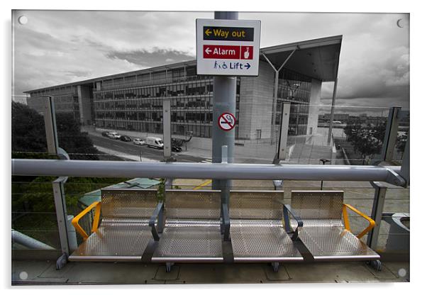 DLR Station signs Acrylic by David French