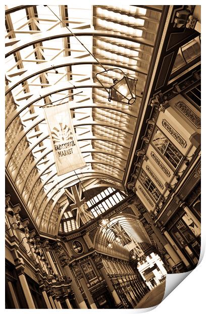Leadenhall Market London Print by David Pyatt