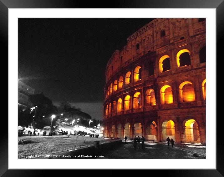 Colosseum, Rome Framed Mounted Print by Tom Hard