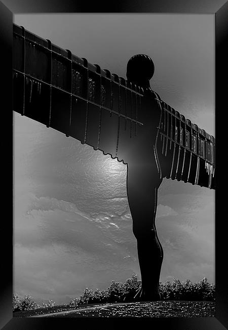 Angel of the North Framed Print by Northeast Images