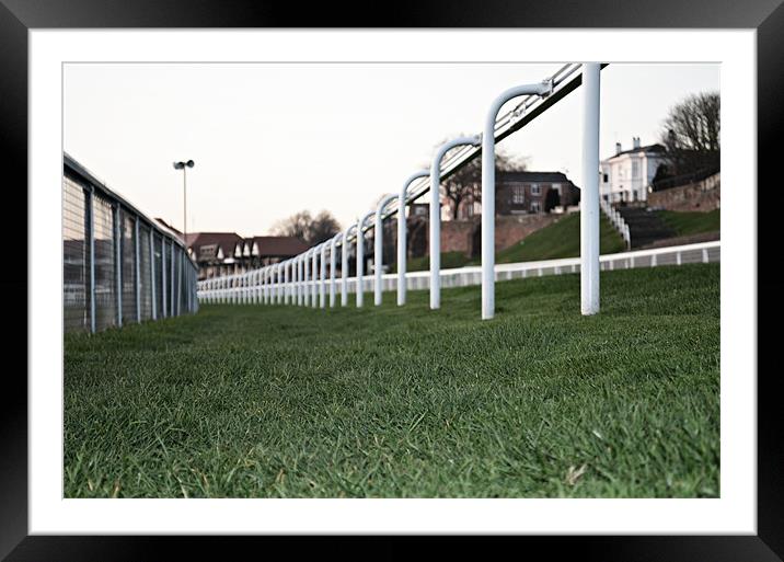 Chester Racecourse Framed Mounted Print by Ben Welsh